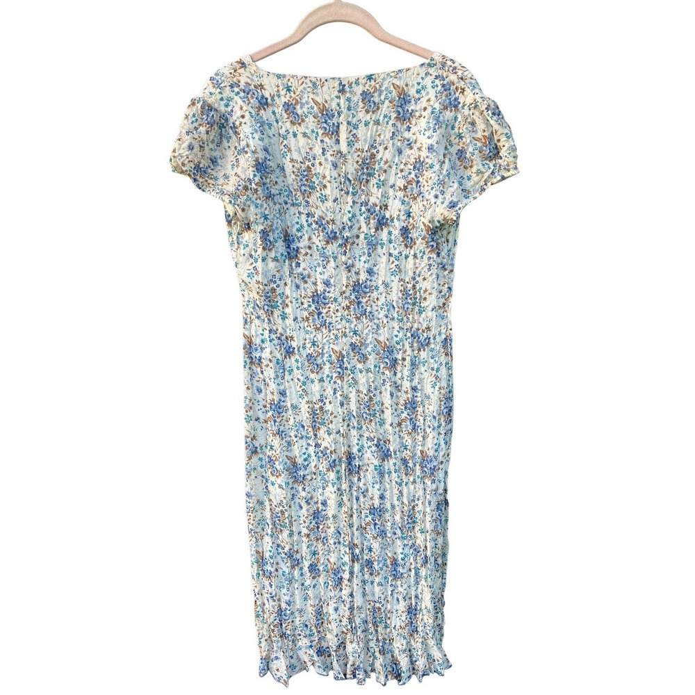 Vtg 90s Dress Size S Ditsy Floral Unicorn Jonathan Martin Grunge Babydoll Fairy - Picture 6 of 7